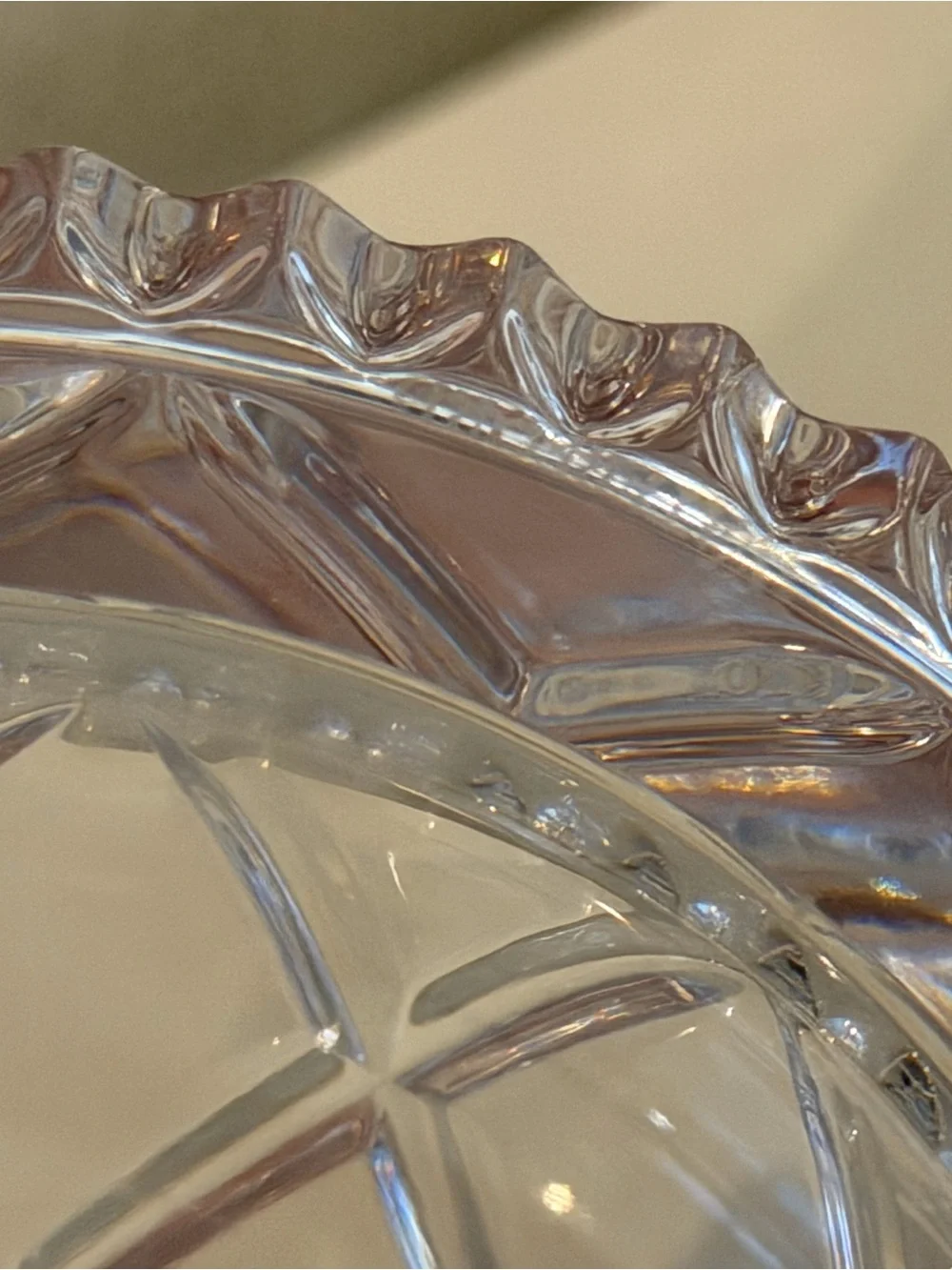 Waterford Clear Crystal Cut Glass Decanter